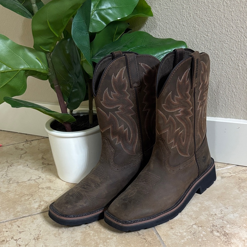 Wolverine Dark Brown Western Boots